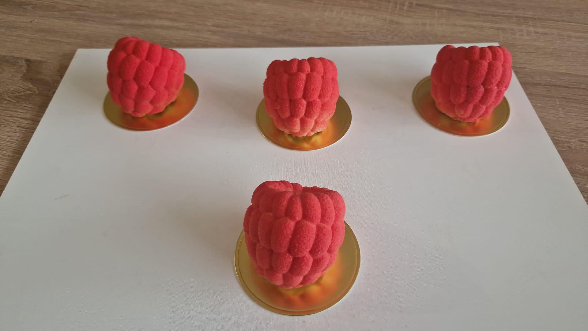 Entremet frambuesas !