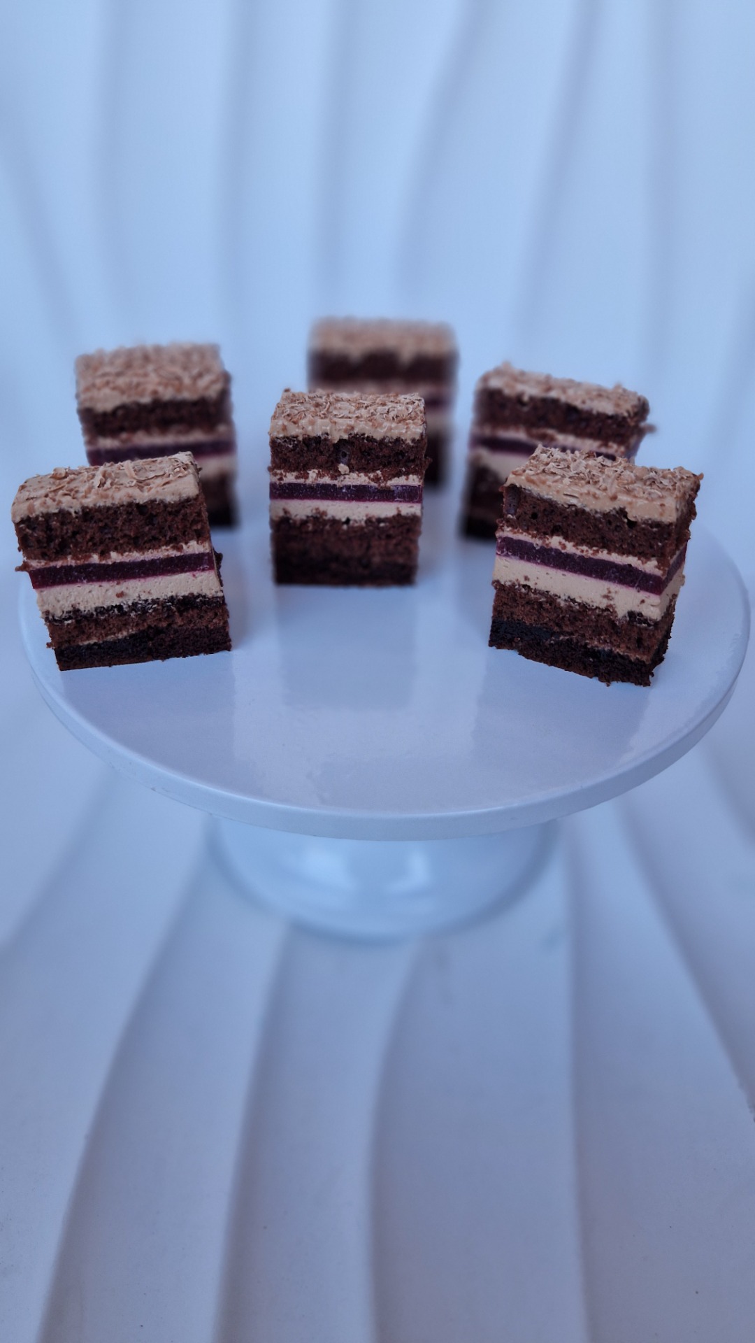 Prajitura de ciocolata cu jeleu de fructe de padure !